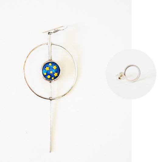 Tips for combining enamel earrings